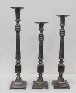 Chaud créatif Vintage métal laiton Antique décoration de la maison à la main bougeoir chandelier décor Miniature décor à la maison Art cadeaux - Product Image 4