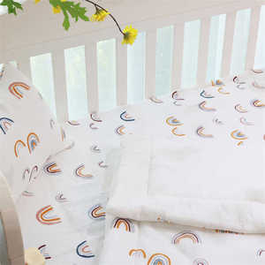 Baby crib Fitted Sheet water proof white color Fitted Sheet Comfortable baby crib Fitted <b>Bed</b> Sheets <b>Waterproof</b> <b>Protector</b> cover - Product Image 4