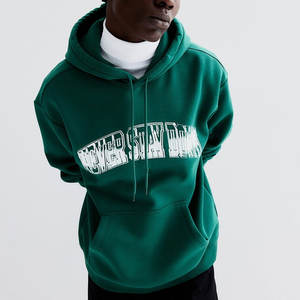 Sweat à capuche en polyester moderne, zippé, élégant, confortable, vêtement de détente, pull décontracté en polyester - Product Image 1