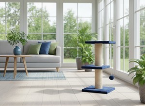 High-quality scratching post Blue Balcony <b>for</b> <b>cats</b> and kittens of all breeds and sizes. - Product Image 5