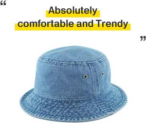 Sombrero unisex de verano para exteriores para Amazon, éxito de ventas de diseñador, gorro de punto reversible, algodón lavado personalizado, venta al por mayor - Product Image 4