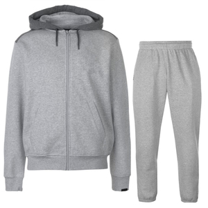 Wholesale Custom Premium Men's Breathable Solid <b>Polyester</b> <b>Tracksuit</b> Set Zipper Hooded Jacket Trousers Ultra High Quality - Product Image 1