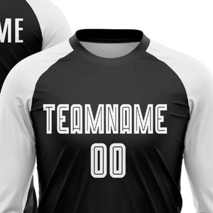 Maillot de football professionnel à manches longues, respirant, uniforme d'équipe sportive, entraînement, match, homme, jeune - Product Image 4