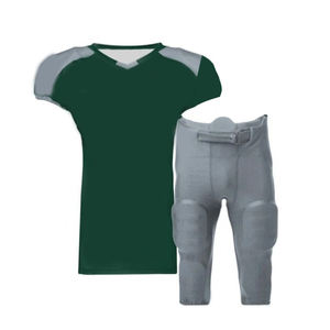 Ensemble d'uniformes en tissu polyester confortable Maillot de football américain Tops de football américain Maillot de football américain - Product Image 1