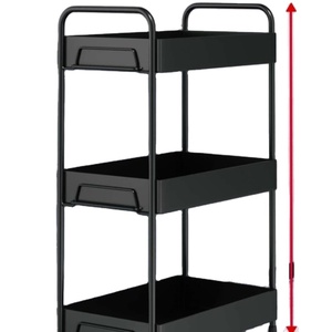 Metal Kitchen <b>Storage</b> <b>Rack</b> With Black Powder Coating Finishing Rectangular Shape Modern Design Premium Quality for <b>Storage</b> - Product Image 1