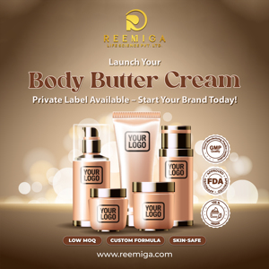 Crema Corporal de Marca Privada con Manteca de Karité, Vitamina E, Aloe Vera y Glicerina - Fórmula Unisex Blanqueadora e Hidratante - Product Image 2