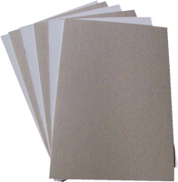 Carton duplex couché avec dos gris 250 g/m², carton gris pour emballage et accessoires vestimentaires