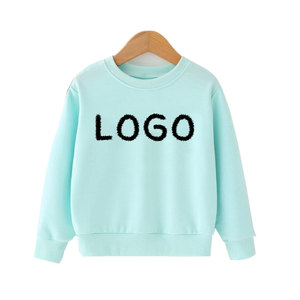 สเวตเชิ้ต100% ผ้าฟลีซสำหรับเด็กเสื้อสเวตเชิ้ตสำหรับเด็กสีพื้นใส่ได้ทั้งชายและหญิงดีไซน์ใหม่ - Product Image 1