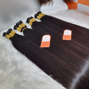 ผมต่อแบบ100% ผมคนสีธรรมชาติไม่ผ่านการแปรรูปผมคนจำนวนมาก - Product Image 5