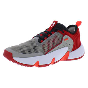 Chaussures unisexes Adidas Trae Unlimited Couleur : Gris métallisé/Carbone/Rouge éclatant 100% authentiques - Product Image 1