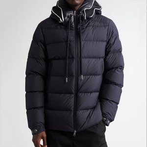 Veste matelassée pour homme, décontractée, élégante, personnalisée, à capuche, boutonnée, avec fermeture éclair, ultra chaude pour l'hiver - Product Image 1