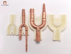 Kit de tuberías de rama de aire acondicionado VRF de cobre de la serie BSR más vendida de 2022, soporte HVAC para uso en exteriores alimentado por Gas fabricado en India - Product Image 2