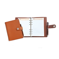 Carnets en cuir promotionnels pour entreprises avec logo personnalisé, coffret cadeau artisanal pour bureau et enseignants, ensemble cadeau