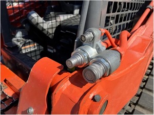 HQ bastante usado 2015 KUBOTA Skid Steers SVL75 con cargador frontal y retroexcavadora Mini tractores entrenamiento único de larga potencia ISO - Product Image 5