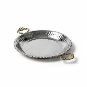 Cast Iron Copper Party Frying Pan & Egg Pan Kitchen <b>Cookware</b> <b>Set</b> with Glass & Metal Induction Stove Compatible for Hotels - Product Image 4