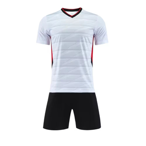 Vêtements de sport pour hommes 100% uniformes de football en polyester/prix de gros maillots à manches courtes uniformes de football pour hommes kits de football à vendre - Product Image 3