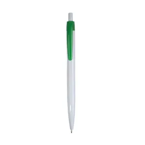 Personalized White <b>Snap</b> Pen with Colored <b>Clip</b> Promotional Customized Gadgets - Product Image 4