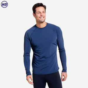 Manches longues MMA Wear 2025 coton Polyester matériel hommes nouveau Design Offre Spéciale Rash Guard en vente - Product Image 4