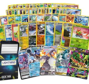 การ์ด TCG: การ์ดสุ่มจากทุกซีรีส์ 100 ใบต่อชุด พร้อมการ์ดฟอยล์โบนัสฟรี 7 ใบ รวมการ์ดโปเกมอนอย่างเป็นทางการมากกว่า 50 ใบ - Product Image 5