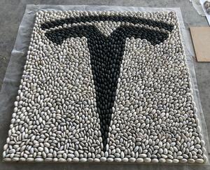 Mosaico de piedra Guijarro Mosaico Piedra Mosaico Arte | Instalación gratuita en países europeos - Product Image 2
