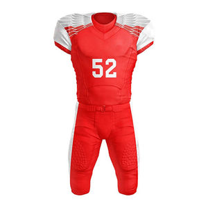 ชุดเครื่องแบบเต็มตัวสำหรับทีมพิมพ์ซับลิเมชันชุดเครื่องแบบฟุตบอลอเมริกันบริการผลิตตามสั่ง - Product Image 6