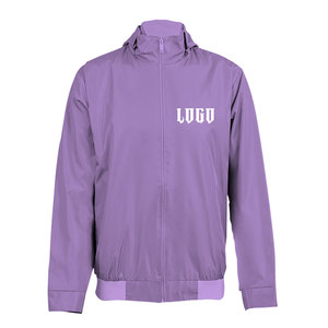 Chaqueta cortavientos Softshell personalizada ropa casual Lisa impermeable para hombre chaquetas cortavientos - Product Image 4