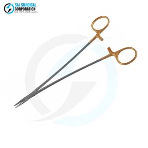 Portaagujas Debakey Manual de Acero Inoxidable, Instrumento Quirúrgico con Certificación CE para Sutura de Precisión, Cardiovascular y General - Product Image 6