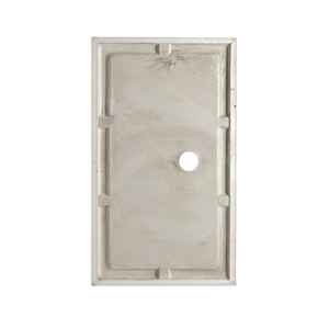 Receveur de douche en acrylique blanc Aosta 100x80 - Fournitures pour salle de bain et toilettes - Product Image 6