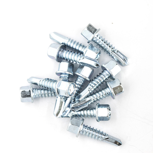 Vis autoforeuses à tête hexagonale en acier au carbone, zinc/galvanisé/phosphate, métrique/pouce, fixations pour toiture, OEM disponible - Product Image 3