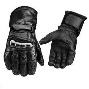 Vente de gros Gants de motocross Cuir de mouton de qualité supérieure Gants de conduite Moto de course Motocross Moto - Product Image 5
