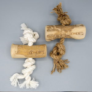 ARTÍCULO CALIENTE 2025 | MASCADO DE MADERA DE CAFÉ NATURAL PARA PERROS PEQUEÑOS Y GRANDES - Product Image 3