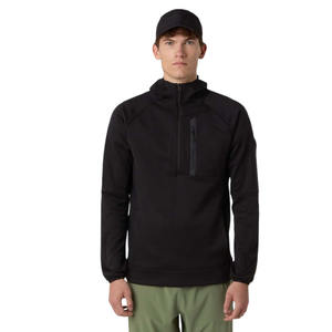 Sweat à capuche polaire zippé poids lourd décontracté athlétique sweat à capuche zippé à manches longues décontracté haut léger pour bureau Golf voyage porter - Product Image 1