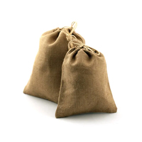 Sac à cordon en jute naturel doux et écologique, personnalisé, fait main, durable, recyclable, imprimé en sérigraphie, vente en gros