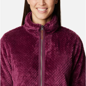 Abrigo polar informal a prueba de viento con cremallera completa para exterior de mujer a la moda con logotipo personalizado chaqueta de otoño e invierno para mujer - Product Image 4
