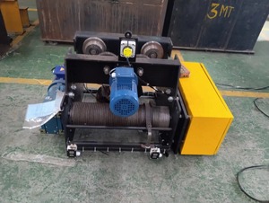 รอกไฟฟ้าแบบใหม่สำหรับงานหนัก 2 ตัน พร้อมสายสลิง รีโมทคอนโทรล มอเตอร์ 1.5 กิโลวัตต์ สำหรับงานยกในอุตสาหกรรมและก่อสร้าง - Product Image 2