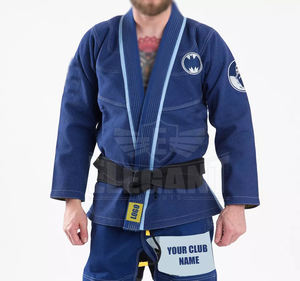 2024 élégant sport personnalisé en gros Jiu Jitsu brésilien (BJJ) Gi costumes karaté combat formation porter personnalisé karaté uniforme - Product Image 1