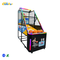 Basket-ball tir jeu d'arcade rebondissant machine de lancement jeux à pièces vidéo sport arcade tir machine basket-ball