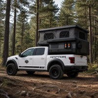 Camper pour camionnette avec cuisine, salle de bain et douche, 4x4, pour pick-up, camping-cars et véhicules tout-terrain