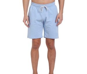 Short streetwear d'été en coton éponge français personnalisé pour hommes, respirant, cordon de serrage avant plat et uni, expédition DDP - Product Image 6