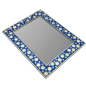 Grand miroir mural décoratif de luxe, style antique, cadre design, décoration de salon, décoration de la maison |   Accent d'intérieur élégant et haut de gamme - Product Image 2