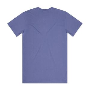 T-shirt d'été gris foncé 220g 100% coton respirant à col rond et manches courtes, coupe classique, pour hommes et femmes, personnalisable avec logo - Product Image 4