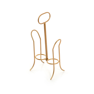 Porte-gobelets et porte-verres de dernière génération en fer couleur or, porte-gobelets et porte-verres pour la vaisselle de restaurant - Product Image 1