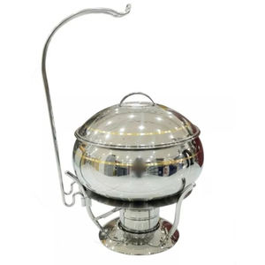 Nueva mesa de platos para servir comida de acero inoxidable Vintage platos decorativos para servir comida para uso en eventos de boda - Product Image 2