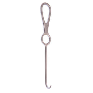 Crochet osseux LockVolkman 17 cm, instrument chirurgical orthopédique à extrémité unique, outil en acier inoxydable durable, traction osseuse par SurgiRight - Product Image 5