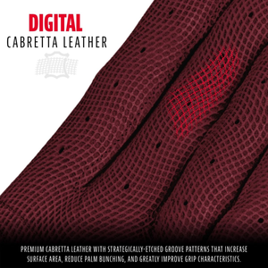 Guante de bateo Pro Franklin 100% Premium Cabretta cuero diseño único venta al por mayor tarifa guantes de bateo de béisbol - Product Image 2