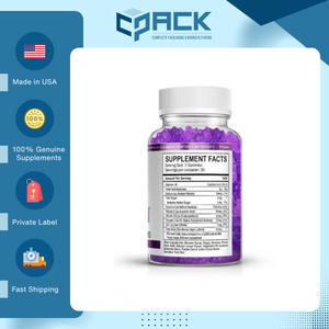 High Quality Adult OEM Private Labelling Available USA Made Elderberry Dietary Supplement Gummy Candy for Bulk Buyers - Product Image 3