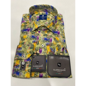 Chemise Homme Slim Fit 100% Coton Popeline Fabriquée en Turquie Sans Manches Confortable Élégante Design Classique Anti-Plis - Product Image 1