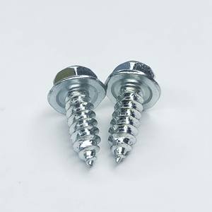 Buen precio y personalizado M3 ~ M8 Cabeza de arandela hexagonal Tornillo autorroscante ranurado Unidad de combinación Tornillo autorroscante para sujetar Metal - Product Image 6