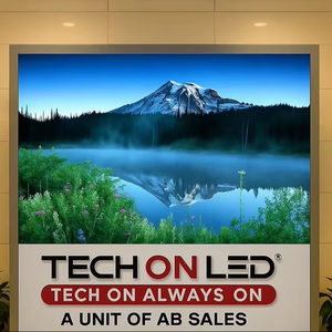 Système de panneau mural vidéo LED P10 intérieur/extérieur, étanche IP66/67, taux de rafraîchissement de 120 Hz, luminosité de 5500 cd pour une haute résolution - Product Image 4