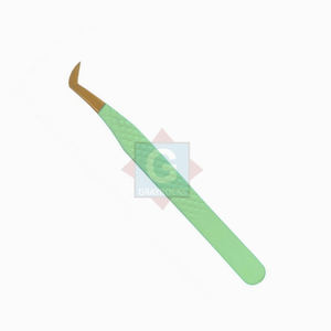 Pinzas para pestañas de la mejor calidad, instrumentos de belleza de acero inoxidable, herramientas de extensión de pestañas de etiqueta privada - Product Image 3